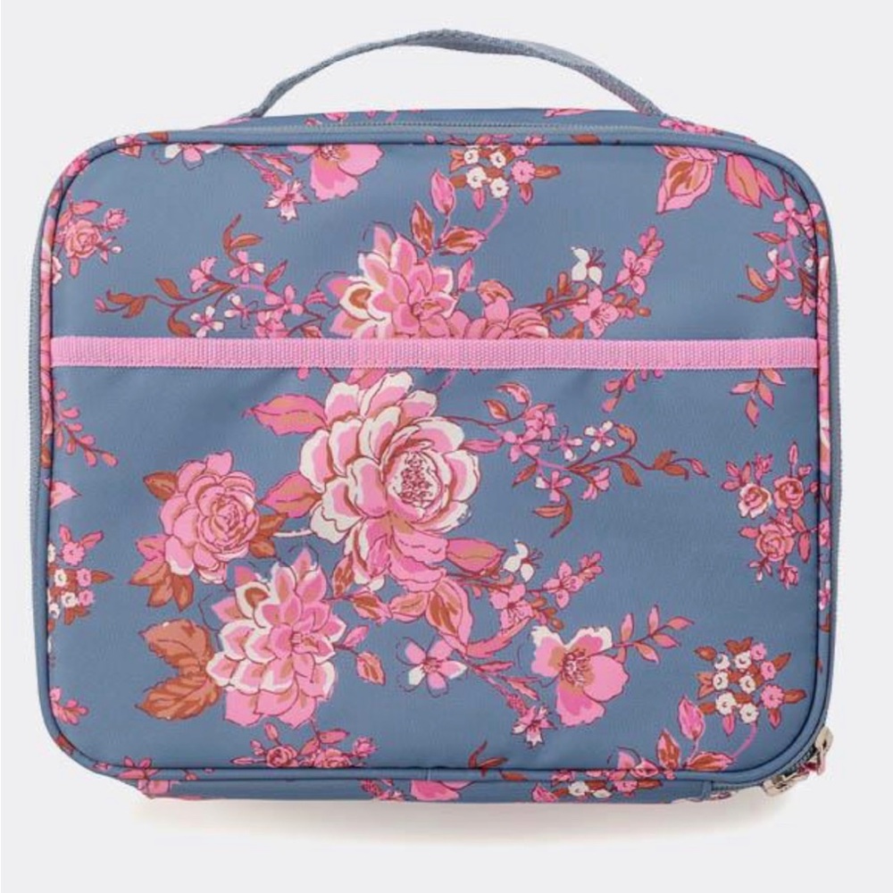 NWT Matilda Jane Harlow Floral/Polka Dot Print Lunch Box